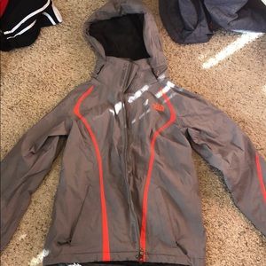 North face two piece coat